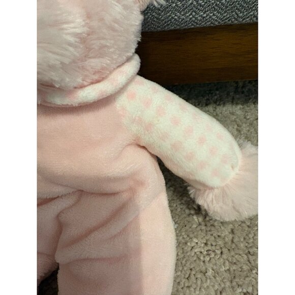 Russ Rattle Pals Soft Pink Plush Teddy Bear w Rattle Inside‎ 12" tall - Picture 3 of 9